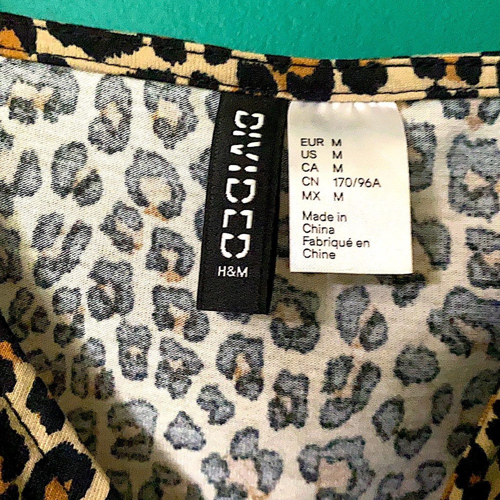Leopard Halter Top - Picture 2 of 5